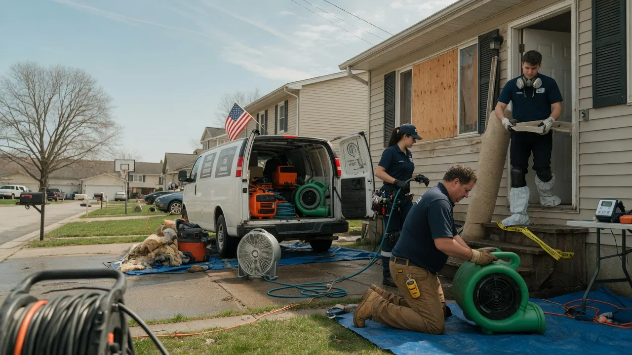 Water Damage Restoration in Tolna, ND near me